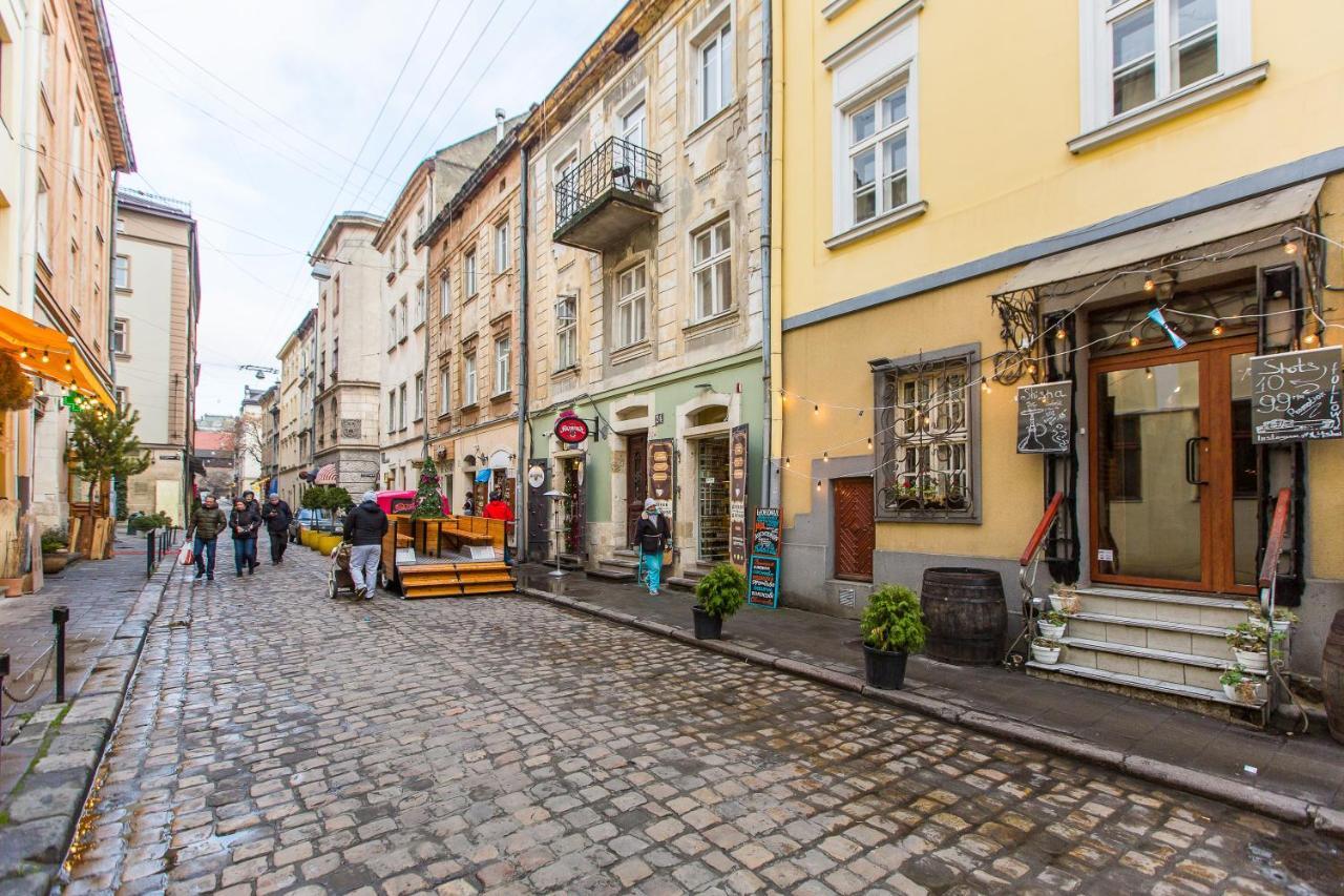 Квартира Подобово Біля Площі Ринок Вулиця Староєврейська 17 Lviv Kültér fotó