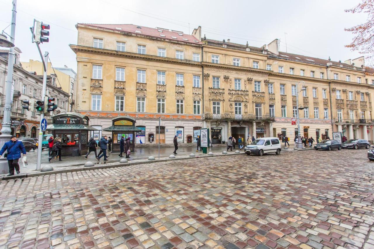 Квартира Подобово Біля Площі Ринок Вулиця Староєврейська 17 Lviv Kültér fotó